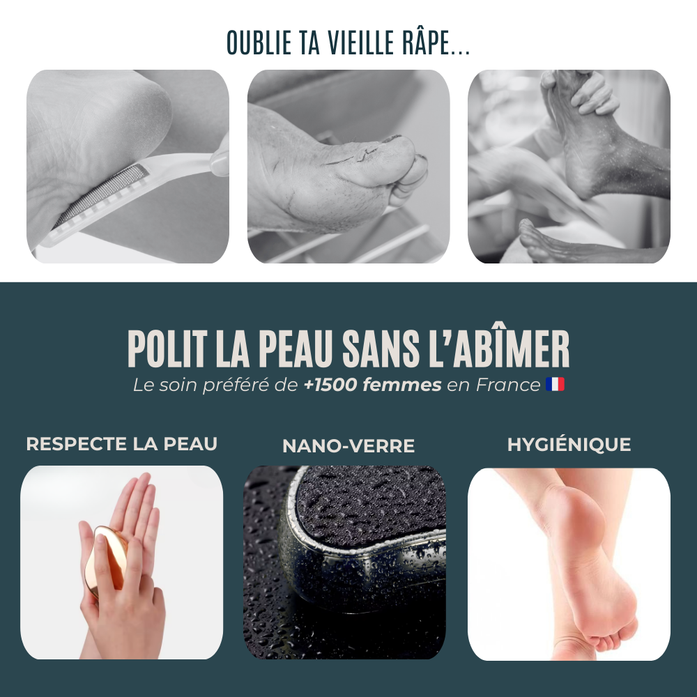 Lime en Nano-Verre pieds impeccables