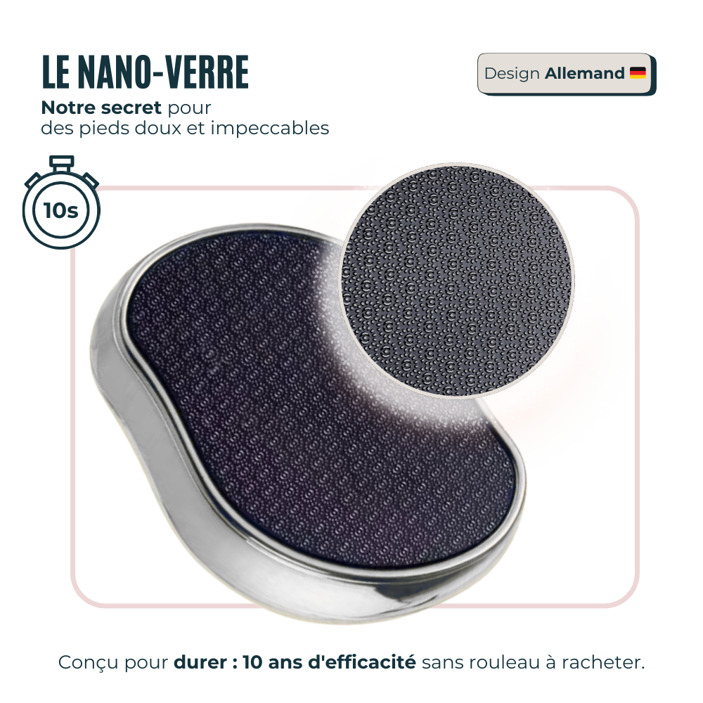 Lime en Nano-Verre pieds impeccables